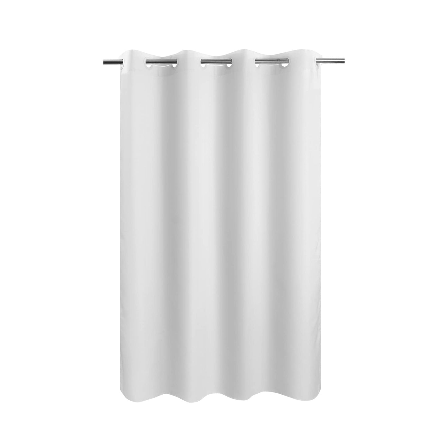 Barossa Design No Hook Shower Curtain Microfiber