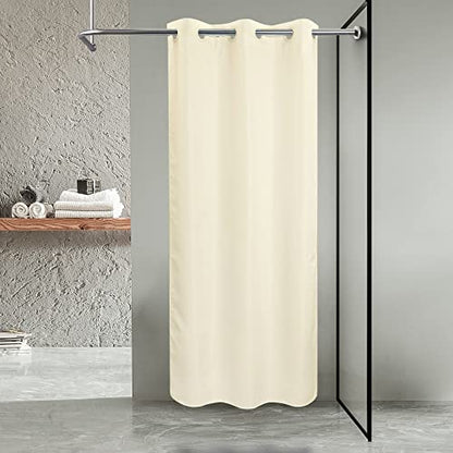 Barossa Design No Hook Shower Curtain Microfiber