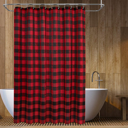 Barossa Design Buffalo Check Shower Curtain